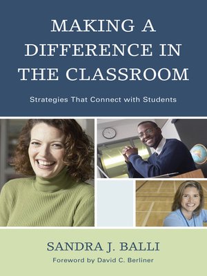 cover image of Making a Difference in the Classroom